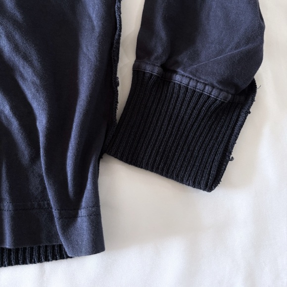 Dolce & Gabbana Navy V-Neck Long Sleeve Sweater Men’s Size 50 DG Crest - Picture 11 of 11